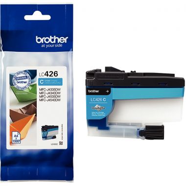 Brother ORIGAMI cartouche jet d'encre cyan authentique (LC426C)