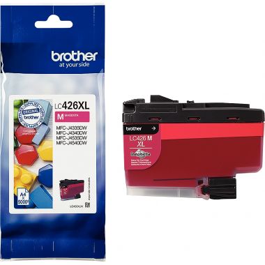 Brother AIMANT cartouche jet d'encre magenta haute capacité authentique (LC426XLM)