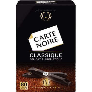 Boite de 80 sticks de café CARTE NOIRE