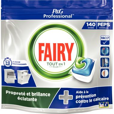 Sachet 140 tablettes lave-vaisselle FAIRY