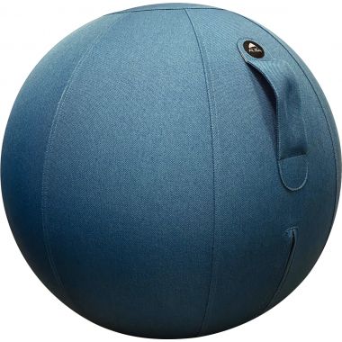 Ballon d'assise ergonomique bleu