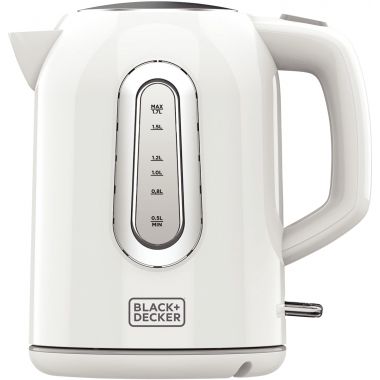 Bouilloire BLACK&DECKER  1,7L 2200W blanche