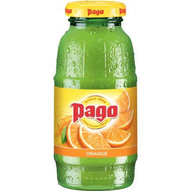 Lot de 12 bouteilles jus d'orange PAGO 20cl