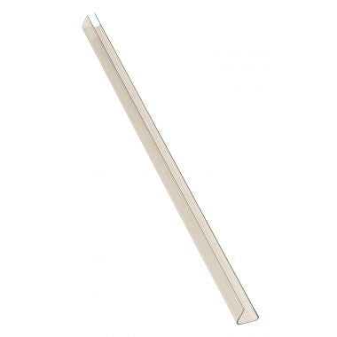 Boîte de 25 baguettes à relier, longueur 29,7 cm, épaisseur 9 mm.  cristal