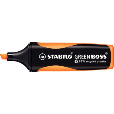 Stabilo Pochette de 4 surligneurs Green boss assortis - 6070/4