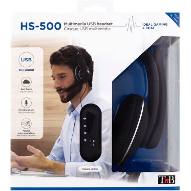 Casque micro multimédia TNB USB