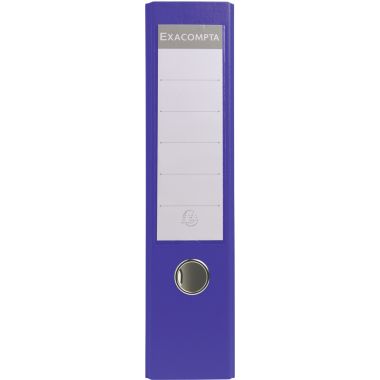 Exacompta - Classeur à levier pour format A4, dos 8 cm, violet - 918417B