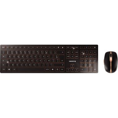 Pack clavier et souris sans fil rechargeables  Cherry DW9100 couleur noir