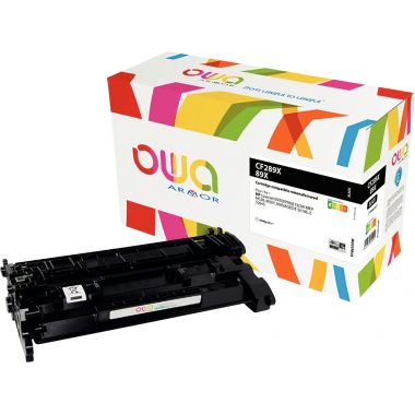 OWA Armor cartouche laser noire haute capacité compatible HP 89X (CF289X)