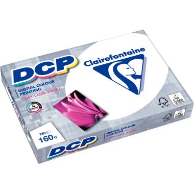 Clairefontaine - Paquet de 250 feuilles laser format A3 160g blanc DCP - 1843C