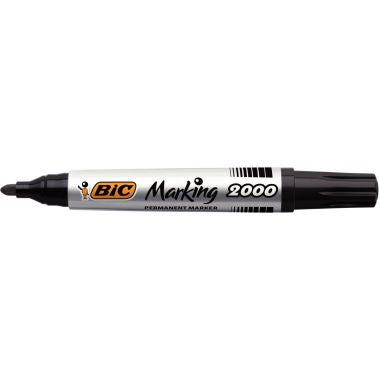 Bic - Marqueur permanent Marking 2000 pointe ogive 1,7mm noir - 8209153