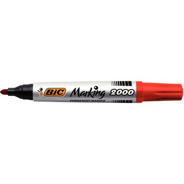 Bic- Marqueur permanent Marking 2000 pointe ogive 1,7mm rouge - 8209133