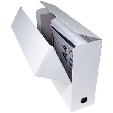 Exacompta - Boite de transfert IDERAMA, dos 9 cm, blanc - 89931E