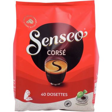 Sachet de 40 dosettes SENSEO corsé