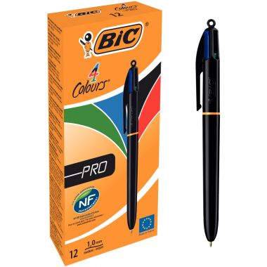 Stylo bille 4 couleurs Pro