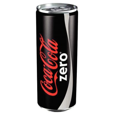 Lot de 24 canettes COCA-COLA zéro 33cl