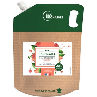 Eco-recharge 2,5L savon pêche