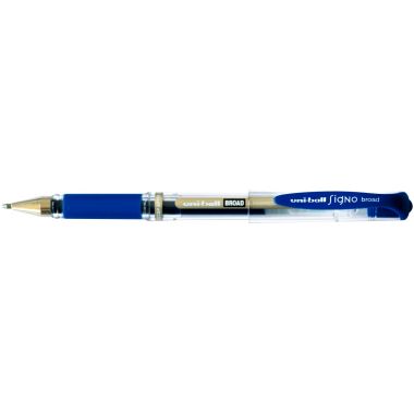 Stylo gel Signo Broad bleu