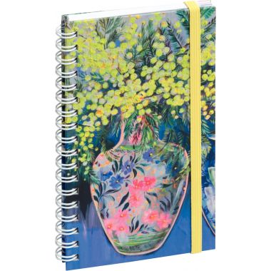 Agenda semainier Sophie 9x16cm vases