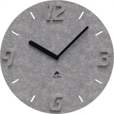 Horloge murale ronde PET recyclé diamètre 30cm