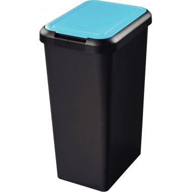 Poubelle de tri sélectif 45L bleue