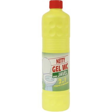 Bouteille 1L gel WC javel 2en1