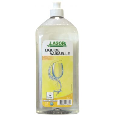 Flacon 1L liquide vaisselle fraicheur citron