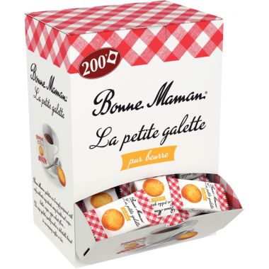 Boites de 200 galettes BONNE MAMAN au beurre