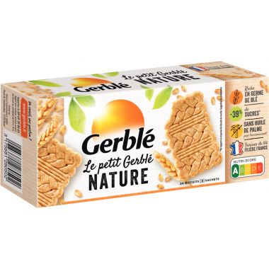 Paquet de 24 biscuits GERBLE nature 200g