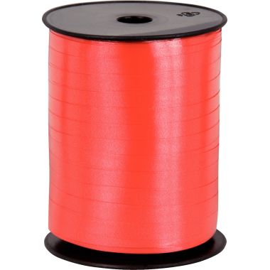 Bobine Bolduc effet Brillant 500m x 7mm couleur rouge