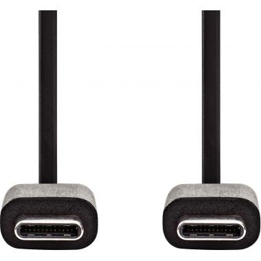 Cordon USB type C vers type C 1m noir