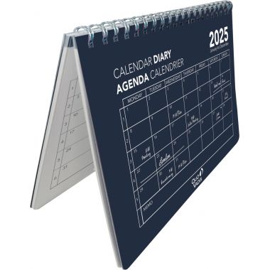 Quo Vadis - Calendrier mensuel Oslo Calendar Diary 15.5x23.8 gris - 162007Q