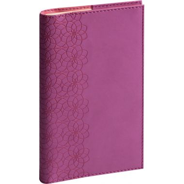 Agenda semainier Cordoba 9x17.5cm Rose