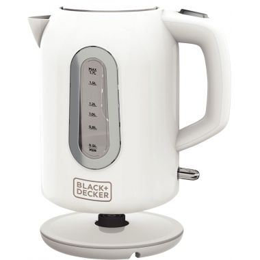 Bouilloire BLACK&DECKER  1,7L 2200W blanche