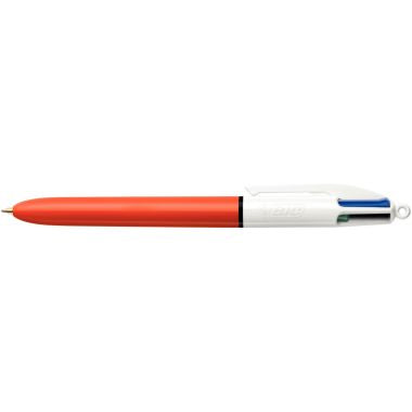 Stylo bille 4 Couleurs pointe fine