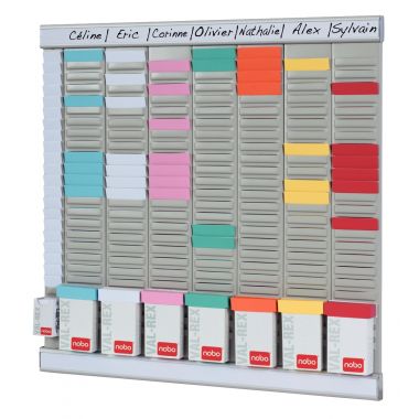 Paquet de 100 fiche planning indice 2 beige