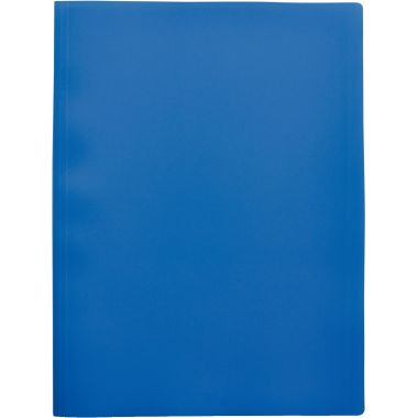 Protège-documents couverture souple en polypropylène 160 vues, bleu