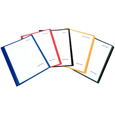 Protège-documents personnalisable 40 vues, coloris assortis