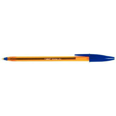 Stylo bille Cristal pointe fine bleu