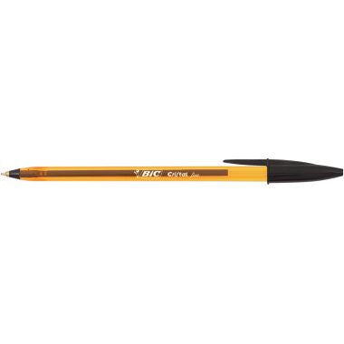 Stylo bille Cristal pointe fine noir