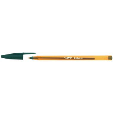 Stylo bille Cristal pointe fine vert