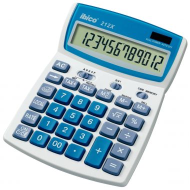 Machine à calculer professionnelle de bureau Ibico 212X