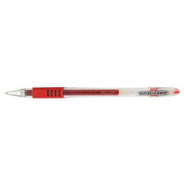 Stylo gel G1 Grip 0,7mm rouge