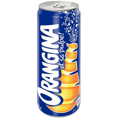 Lot de 24 canettes ORANGINA 33cl