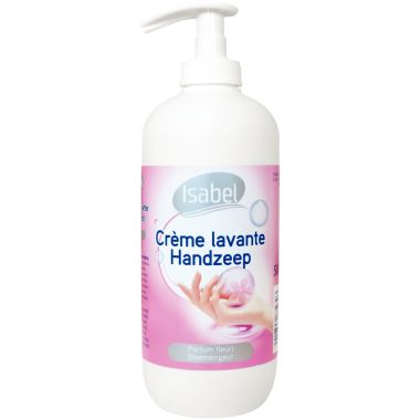 Flacon pompe 500ml crème lavante ISABEL