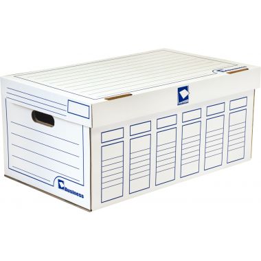 Paquet de 5 containers d'archives avec couvercle MBUSINESS