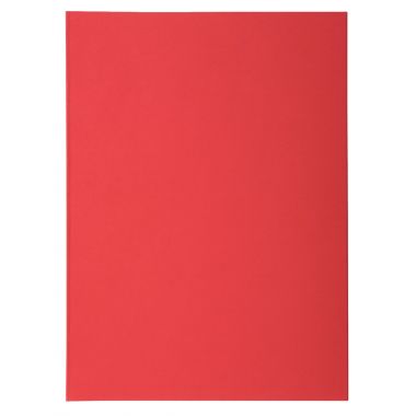 Exacompta - Paquet de 250 sous-chemises 60g format 22x31 cm rouge - 850012E