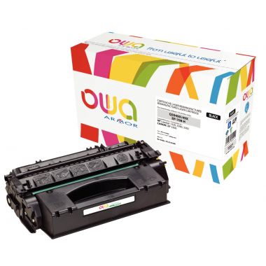 OWA Armor cartouche laser noire haute capacité compatible HP 49X (Q5949X)