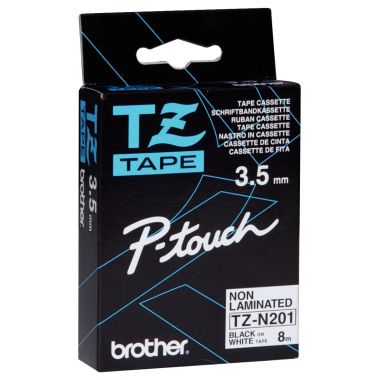 Recharge BROTHER TZEN noir sur blanc 3,5mm