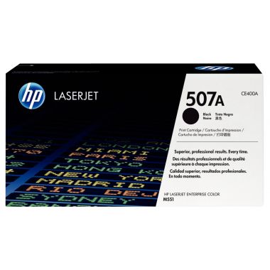 HP 507A toner noir authentique (CE400A)